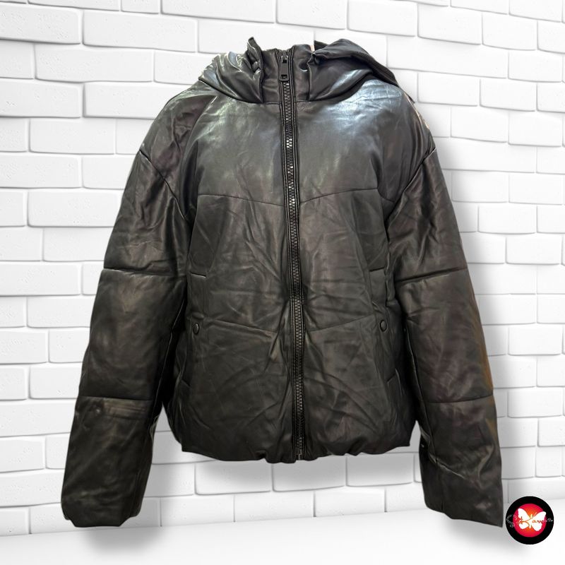 Chaqueta acolchada de piel sintética PULL&amp;BEAR Talla L