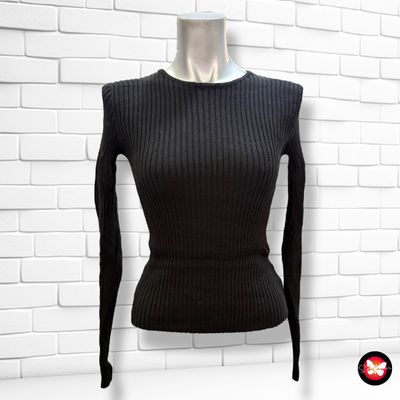 Jersey de manga larga canalé DAZY Talla M (pequeña)