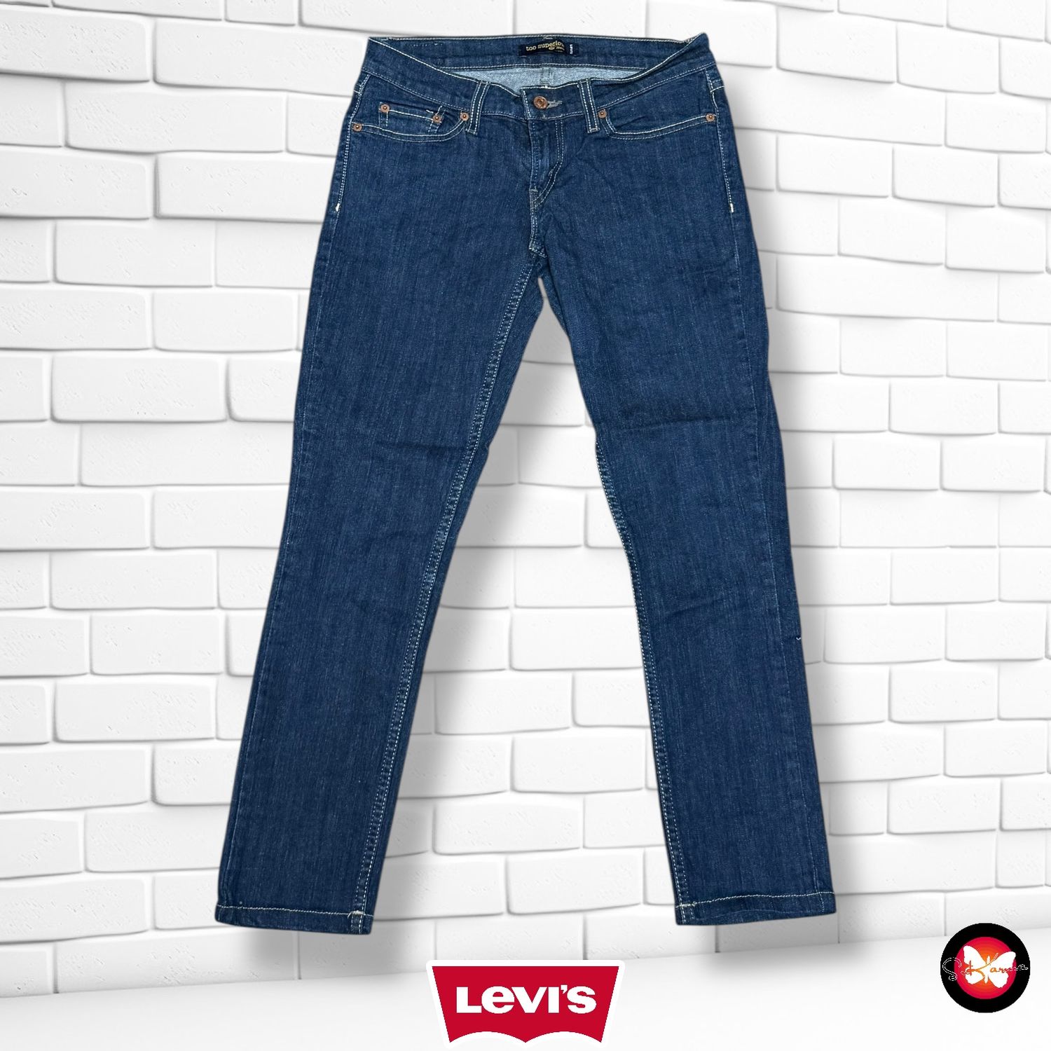 Pantalón vaquero LEVI’S 524 TOO SUPER LOW Talla M