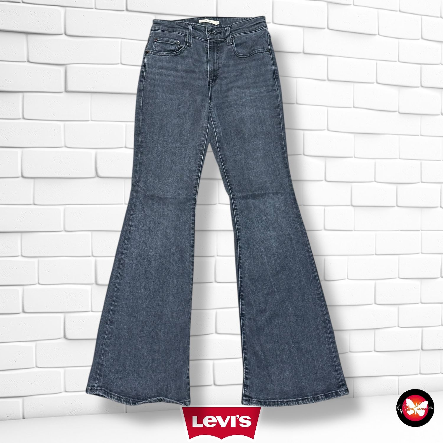 **HOY** Pantalón vaquero LEVI’S 726 FLARE Talla S/M W27)