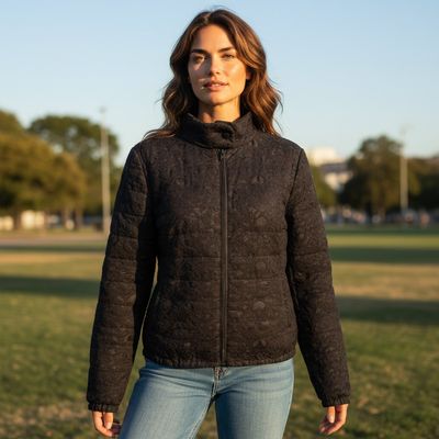 Chaqueta acolchada de encaje BENETTON Talla XS