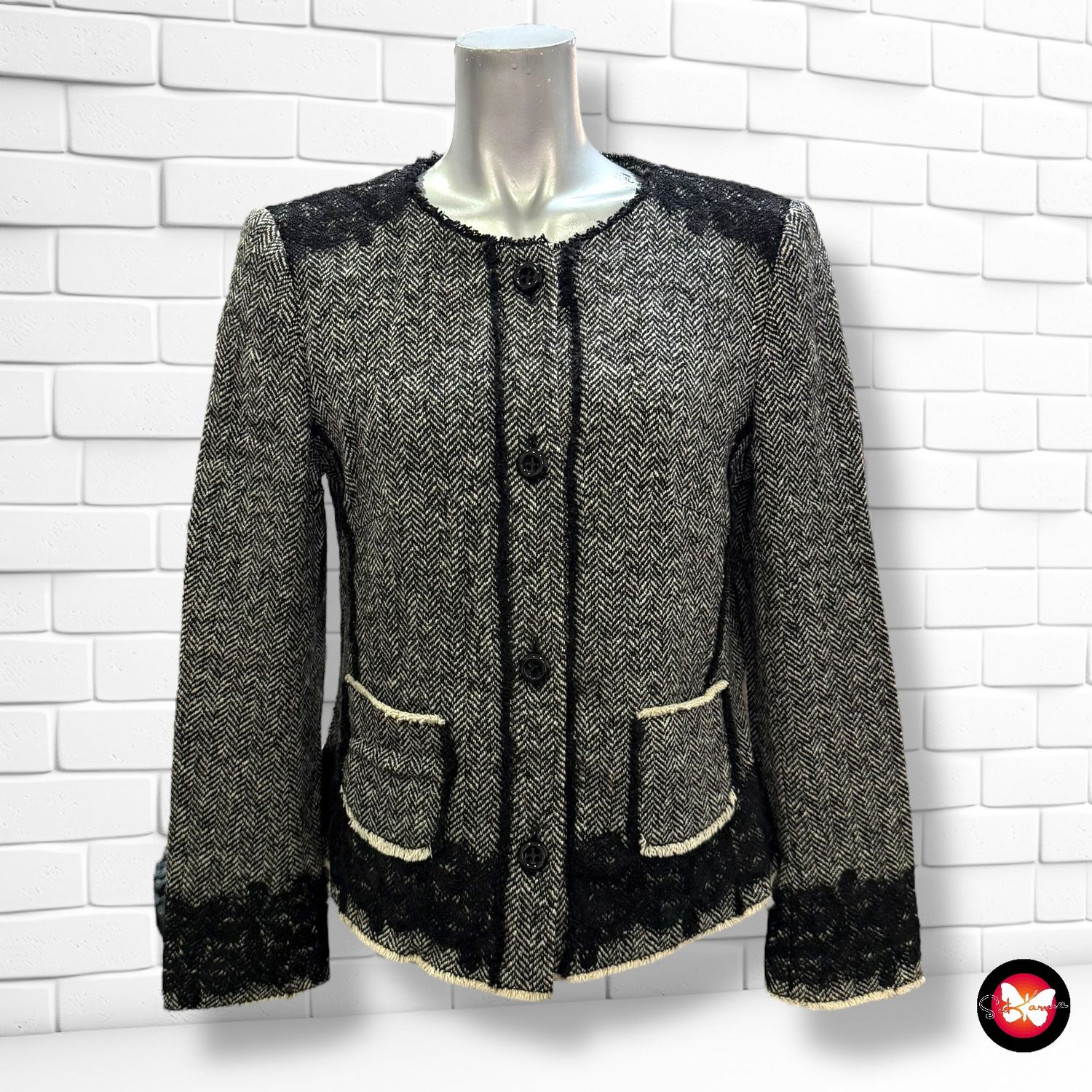Chaqueta tipo tweed MARC CAIN Talla L