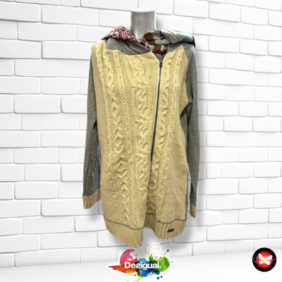 **HOY** Chaqueta de punto DESIGUAL Talla XL