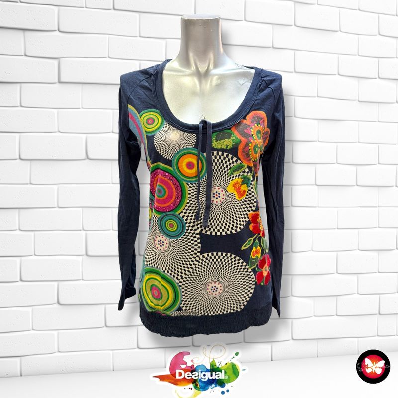 **HOY** Camiseta de manga larga DESIGUAL Talla S