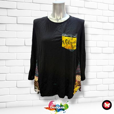 **HOY** Camiseta de media manga DESIGUAL Talla S