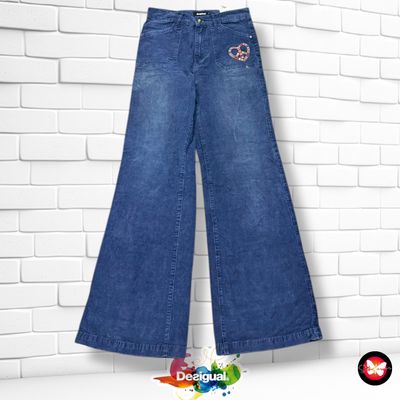 **HOY** Pantalón de pana DESIGUAL Talla 38