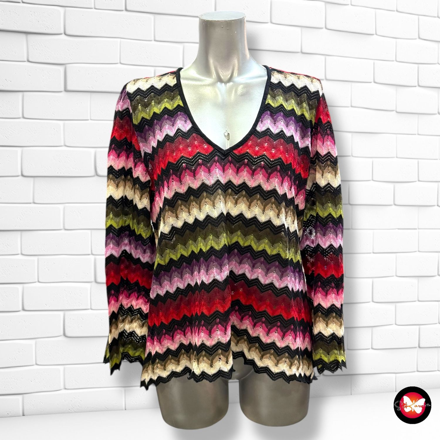 **HOY** Jersey de manga larga de colorines Talla L