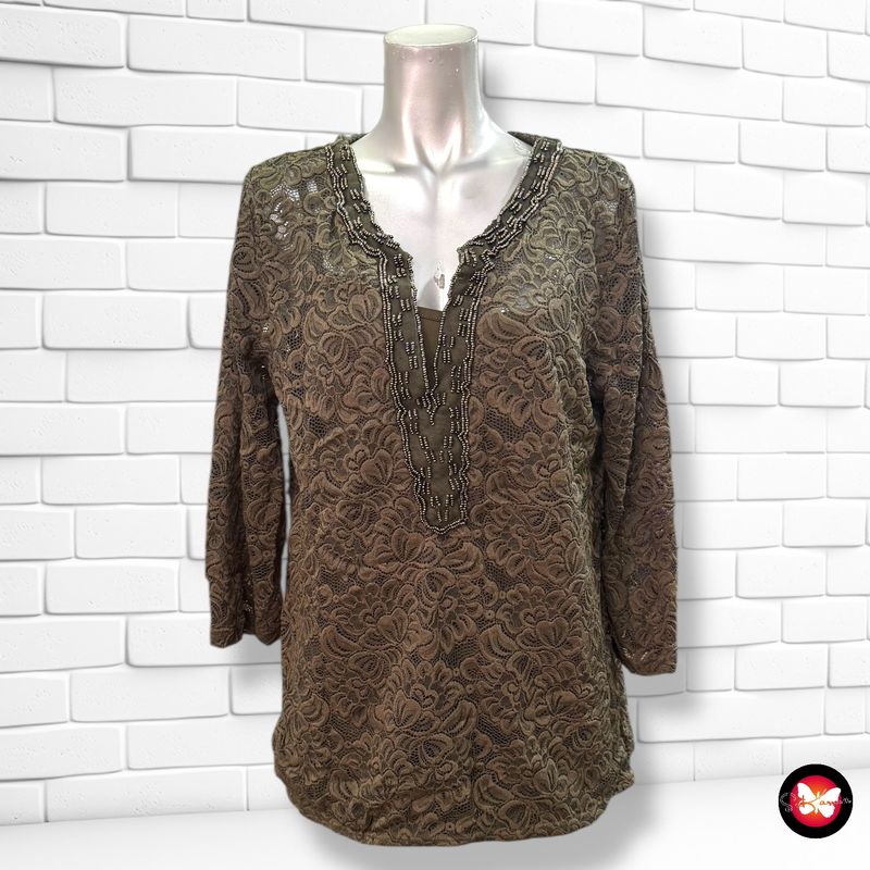 **HOY** Blusa de encaje LOLA LIZA Talla 44