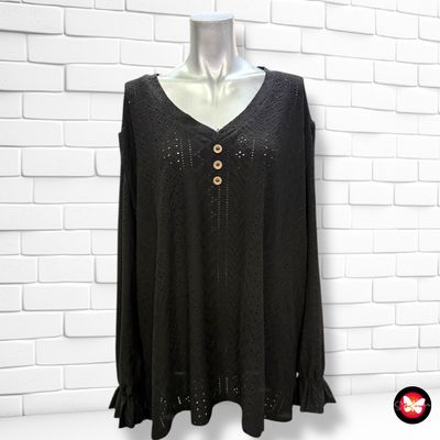 **HOY** Blusa de manga larga caladita Talla 5XL