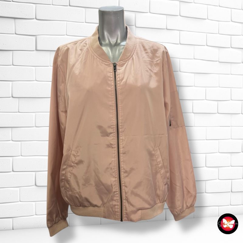 **HOY** Chaqueta tipo bomber satinada ONLY Talla XL