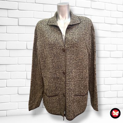 **HOY** Chaqueta de punto vintage Talla XL
