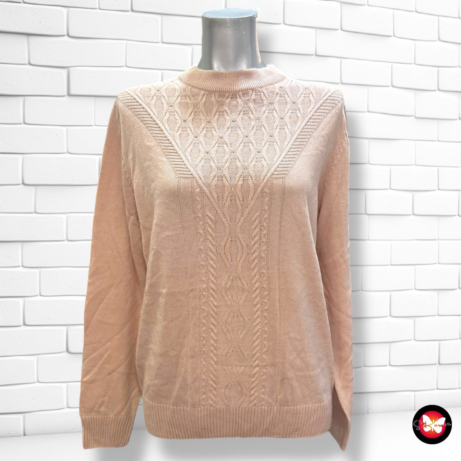 **HOY** Jersey de manga larga con brillos Talla 38