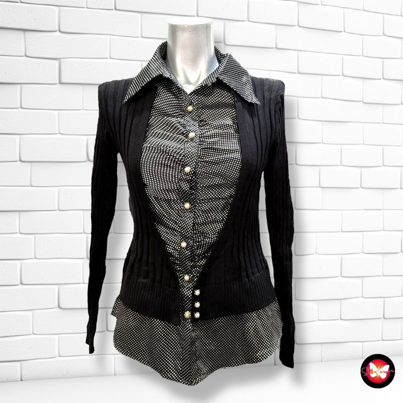 **HOY** Jersey tipo camisa + chaqueta MISSY Talla M (pequeña)