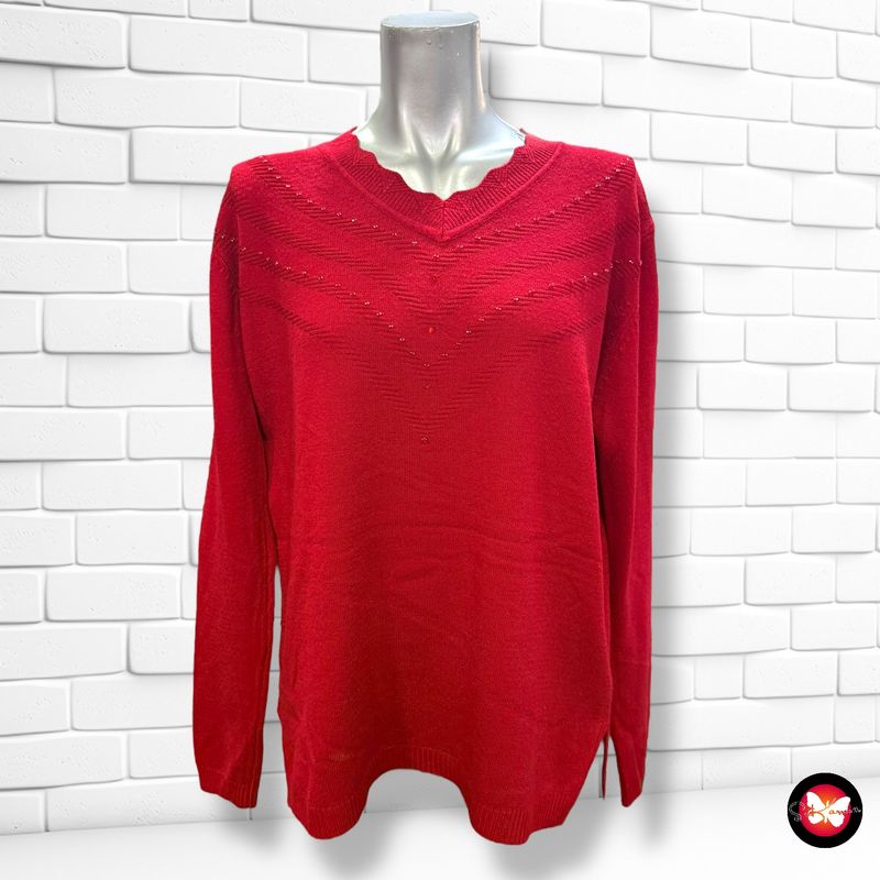 **HOY** Jersey de manga larga con mostacillas Talla L/XL