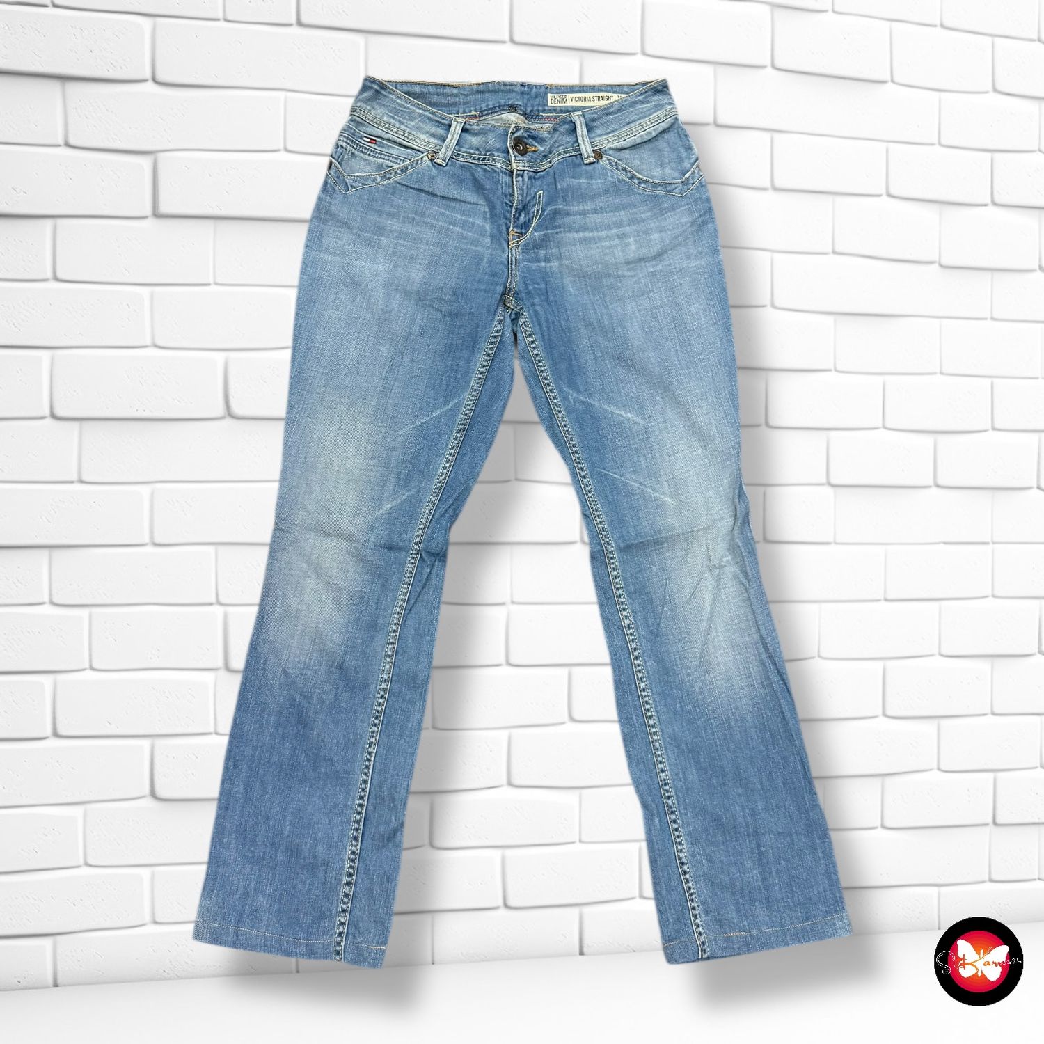 **HOY** Pantalón vaquero TOMMY HILFIGER  VICTORIA STRAIGHT Talla L (W30 L32)
