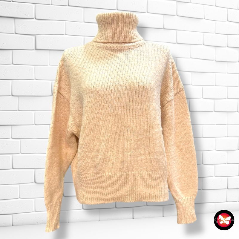**HOY** Jersey de manga larga y cuello alto ZARA Talla S