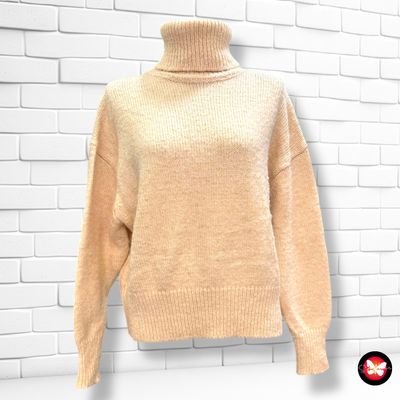 Jersey de manga larga y cuello alto ZARA Talla S
