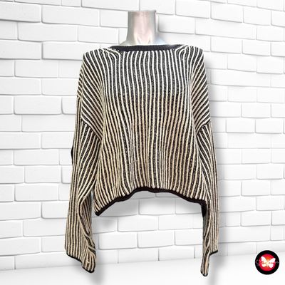 Jersey de manga larga de rayas DIVIDED Talla M (grande)