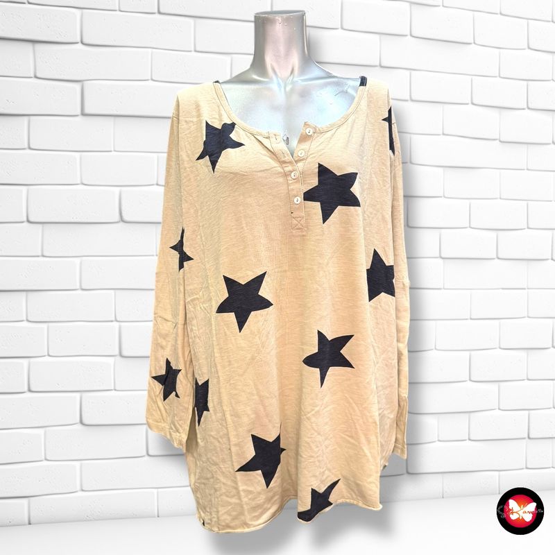 Camiseta de manga larga estampado estrellas RAINBOW Talla 52/54