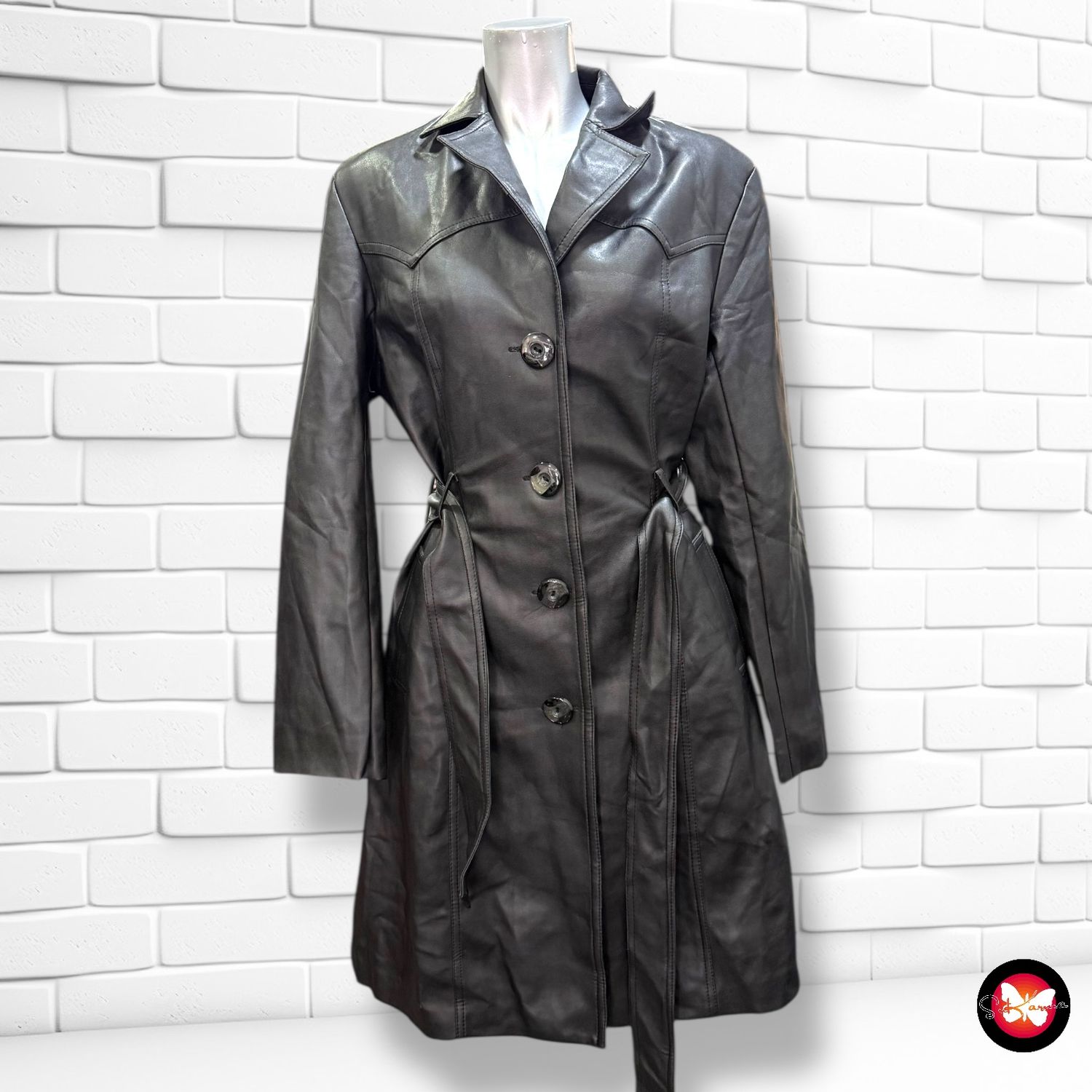 **HOY** Chaquetón de piel sintética Talla M