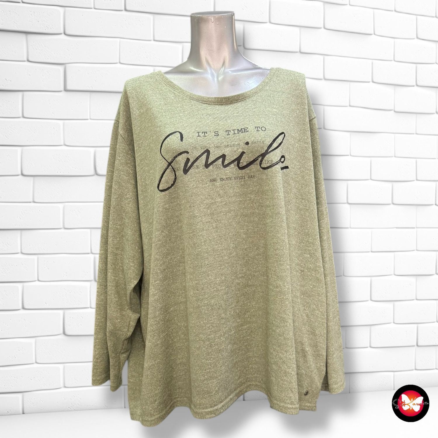 **HOY** Jersey de manga larga GINA BENOTTI Talla 52/54