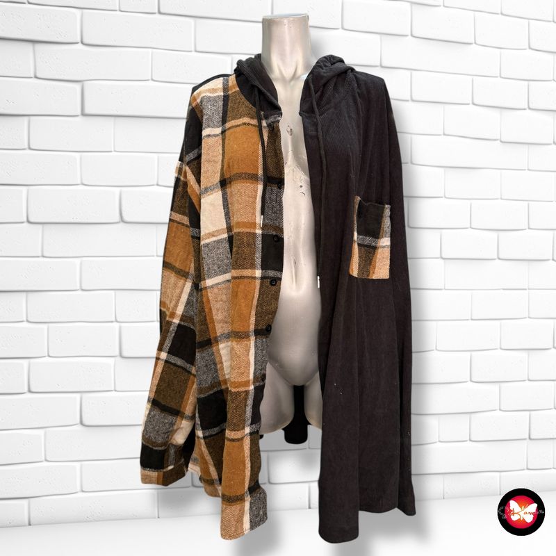 **HOY** Chaqueta sobre camisa de pana y paño MANFINITY Talla 6XL