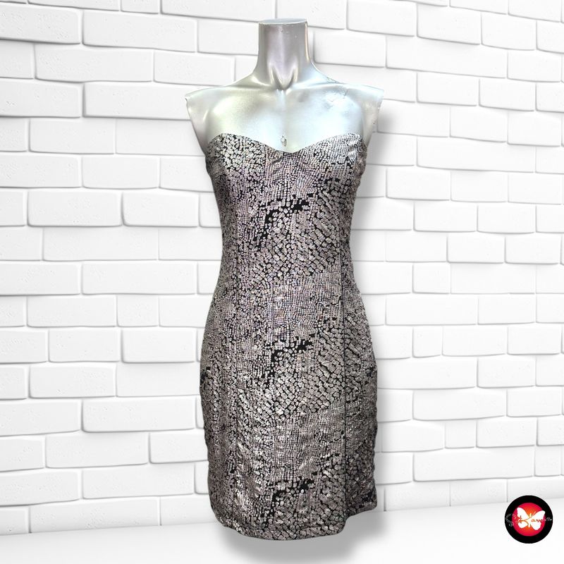 **HOY** Vestido de noche palabra de honor AMISU Talla 40