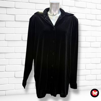 **HOY** Camisa de manga larga de terciopelo EL CORTE INGLÉS Talla 42 (grande)