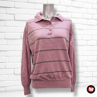 **HOY** Jersey de manga larga con rayitas Talla M