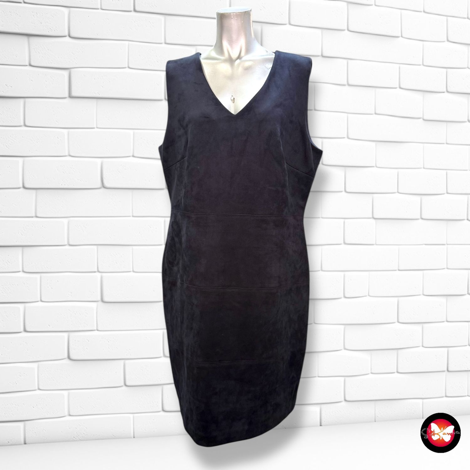 **HOY** Vestido tipo pichi de antelina ZERO Talla 44