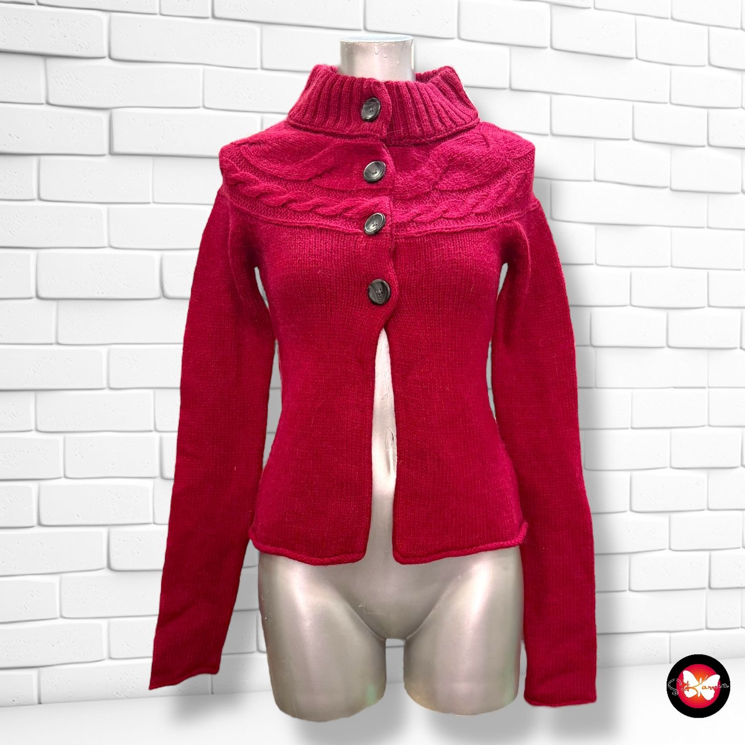 **HOY** Chaqueta de punto tipo capita L.O.G.G. by H&amp;M Talla S