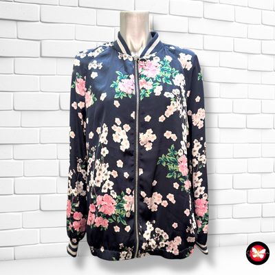 **HOY** Chaqueta tipo bomber de satén DIVIDED Talla 36
