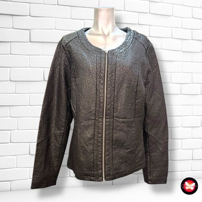 **HOY** Cazadora de piel sintética HEMA Talla XL