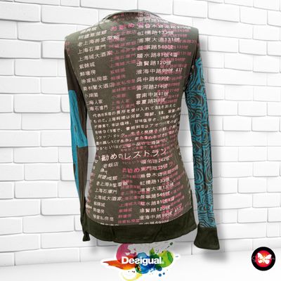 Camiseta de manga larga DESIGUAL Talla M
