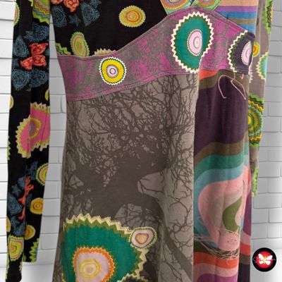 Vestido de manga larga DESIGUAL Talla L