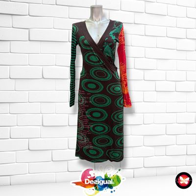 **HOY** Vestido de manga larga DESIGUAL Talla S