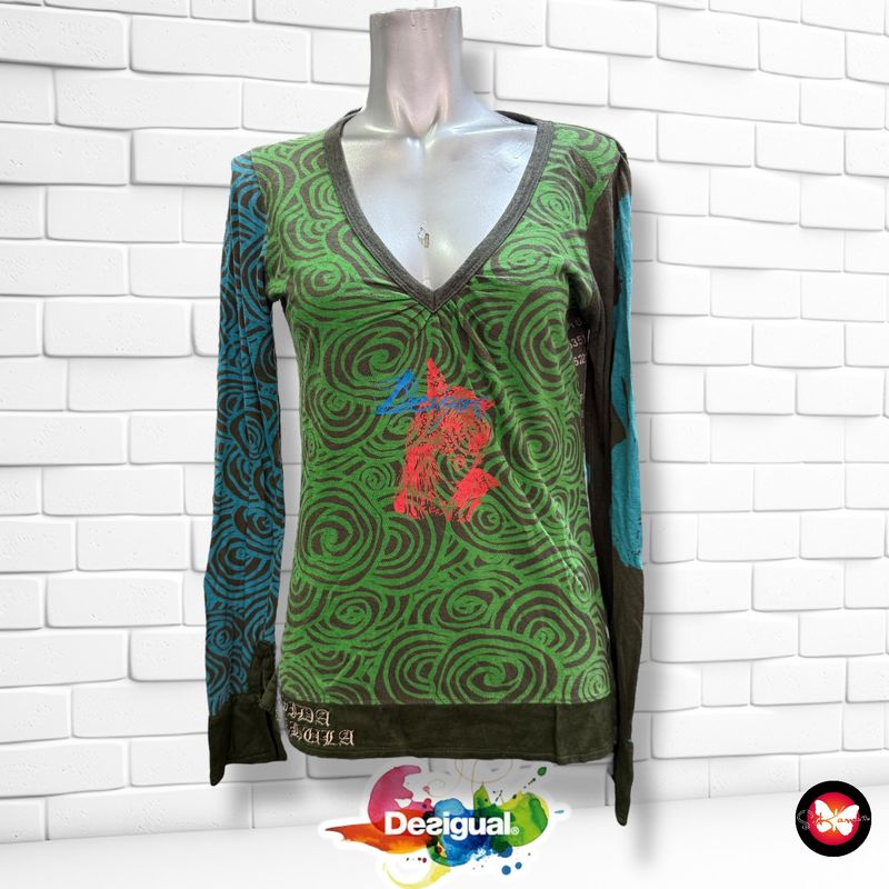 Camiseta de manga larga DESIGUAL Talla M