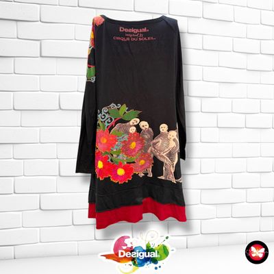 Vestido de manga larga DESIGUAL Talla L
