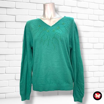 Jersey de manga larga con brillitos Talla M/L