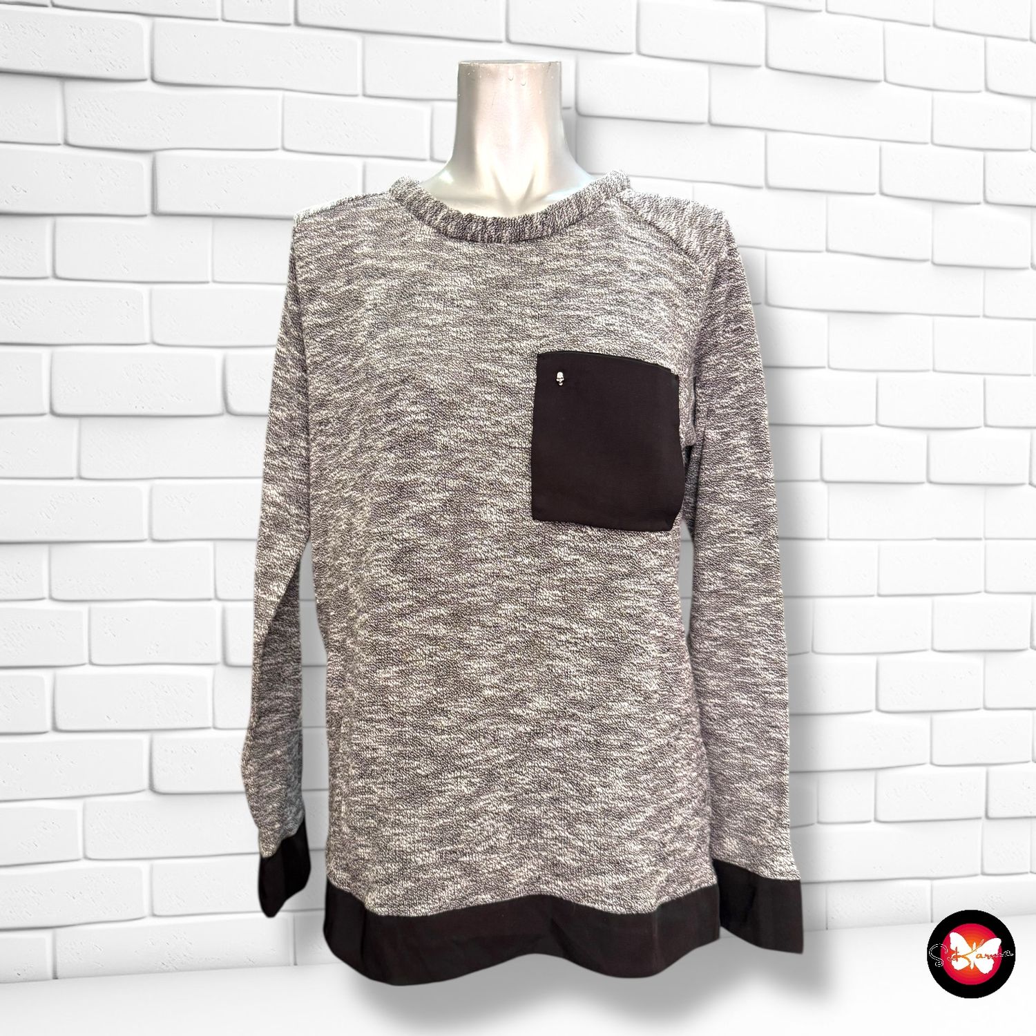 Jersey de manga larga “customizado” Talla M
