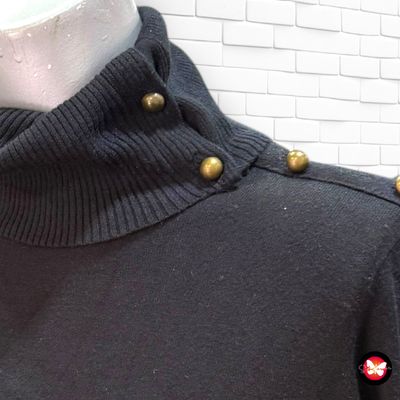 **HOY** Jersey de manga larga y cuello vuelto Talla S/M