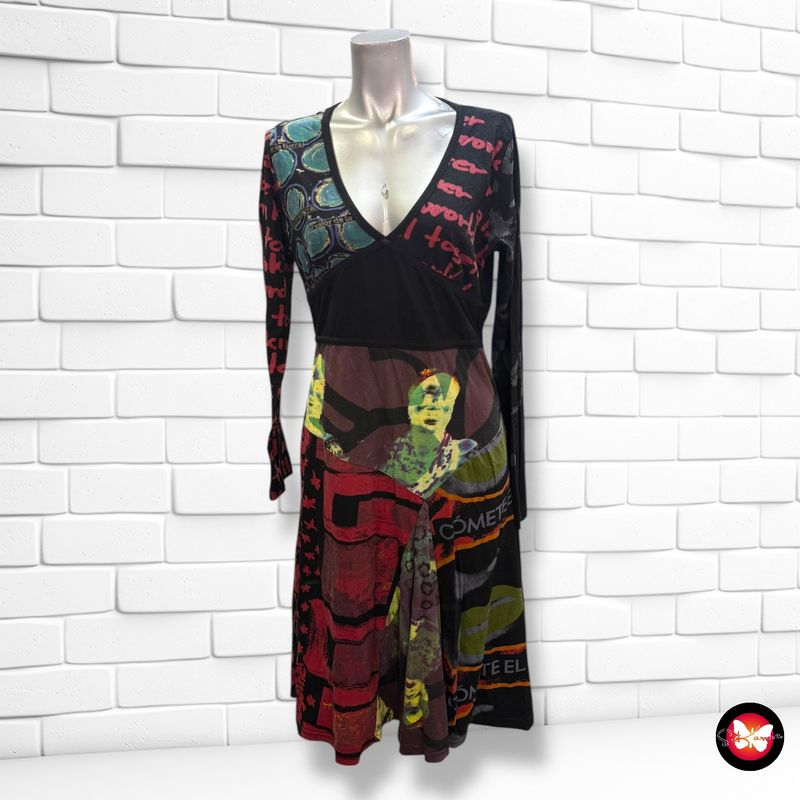 **HOY** Vestido de manga larga DESIGUAL Talla XL