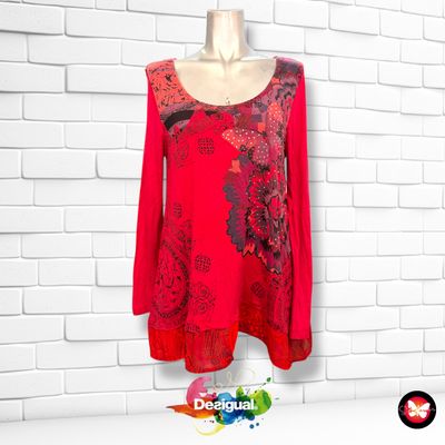 Camiseta de manga larga DESIGUAL Talla M