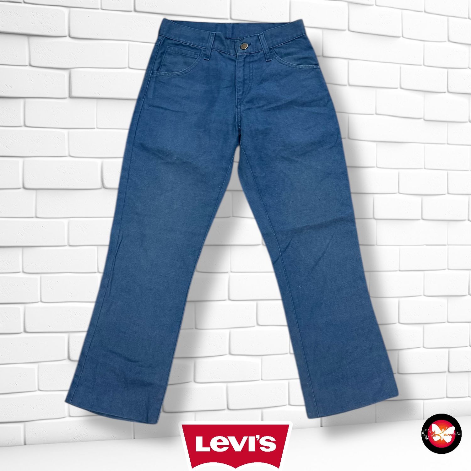 **HOY** Pantalón de lino tobillero LEVI’S STA-PREST Talla S