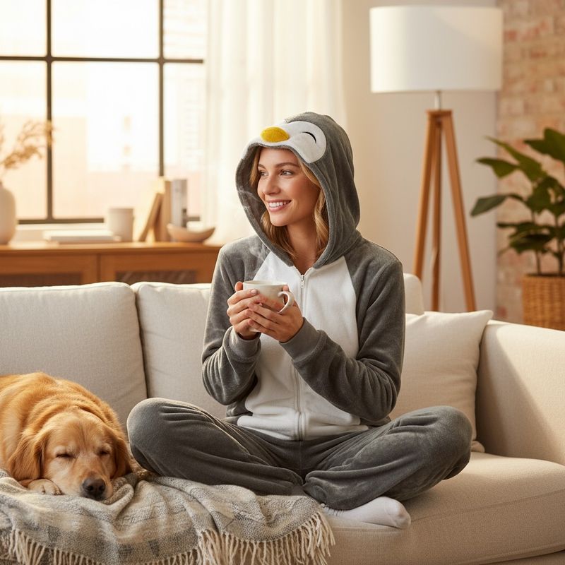 Mono pijama “PINGÜINO” Talla 44 (16UK)