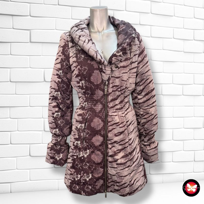 Chaqueta acolchada animal print ETOILE DU MONDE Talla M
