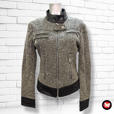 **HOY** Chaqueta acolchada de paño y piel sintética IDOLS Talla XS