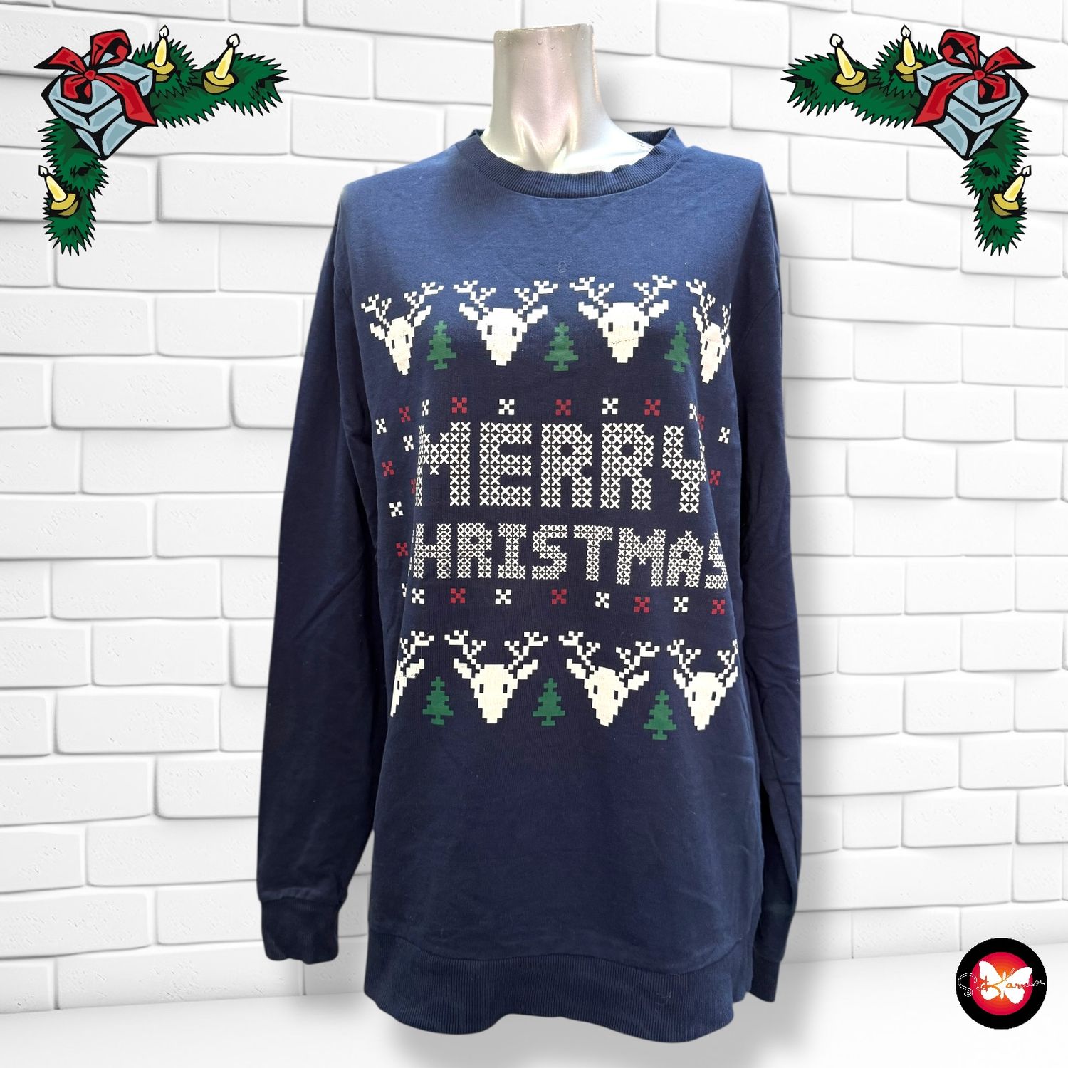 Sudadera Navideña Talla M