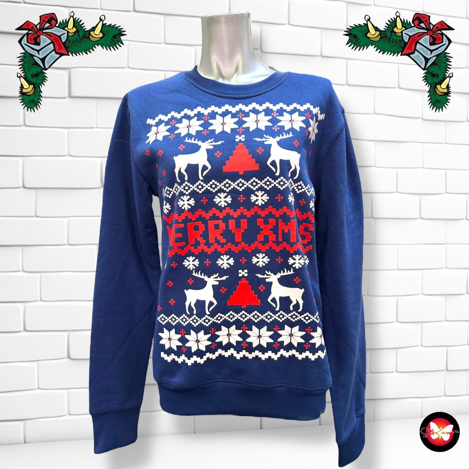 Sudadera Navideña Talla S