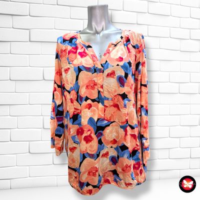 **HOY** Blusa de media manga de flores SOYACONCEPT Talla XL